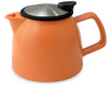Bell Teapot with Basket Infuser 26 oz (color options)
